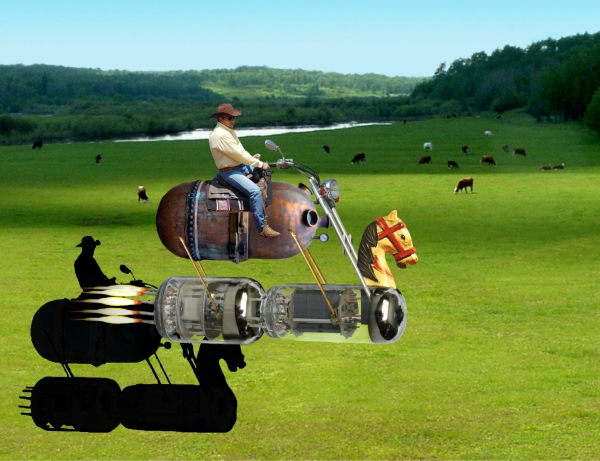 Creation of Future Cowboy: Step 12